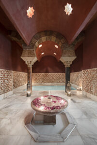 Moroccan Bath for brides