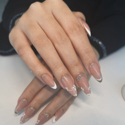 Acrylic Extensions by Base Coat at Vawchoo